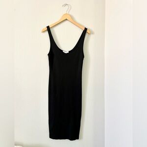FOREVER 21 | Black Sleeveless Bodycon Dress - M